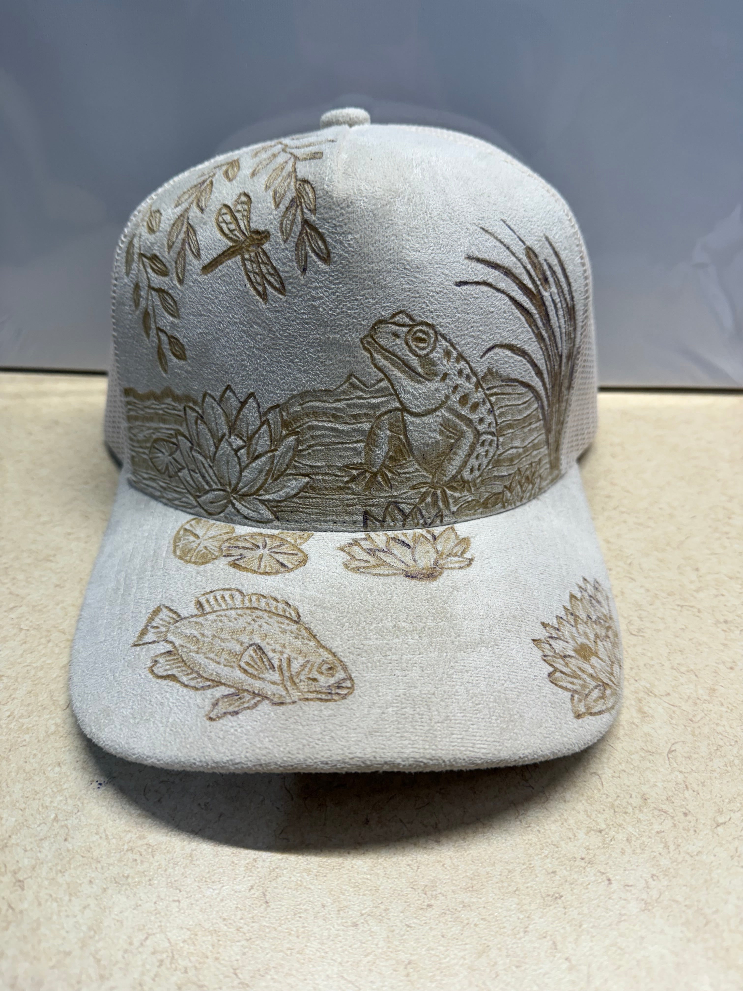 Everglades Escape Custom Engraved Trucker Hat