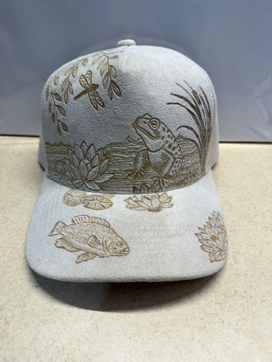 Everglades Escape Custom Engraved Trucker Hat