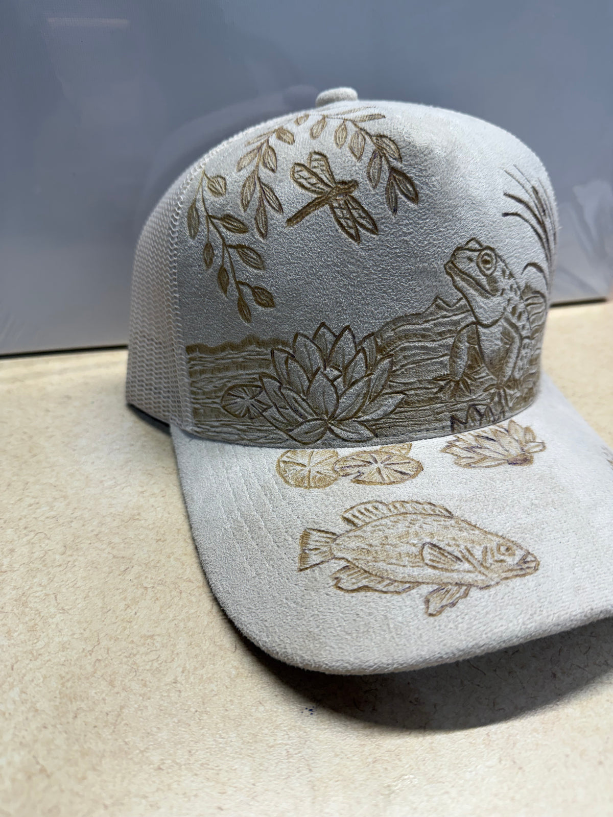 Everglades Escape Custom Engraved Trucker Hat