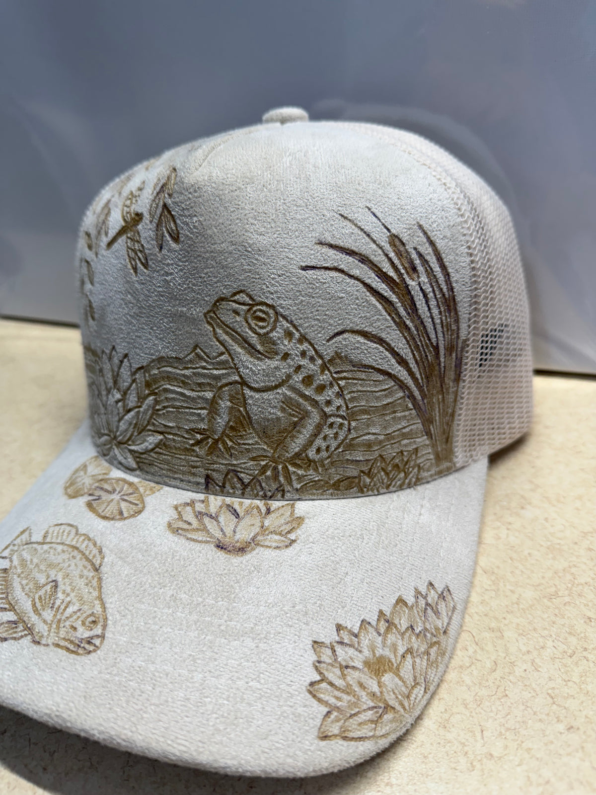 Everglades Escape Custom Engraved Trucker Hat