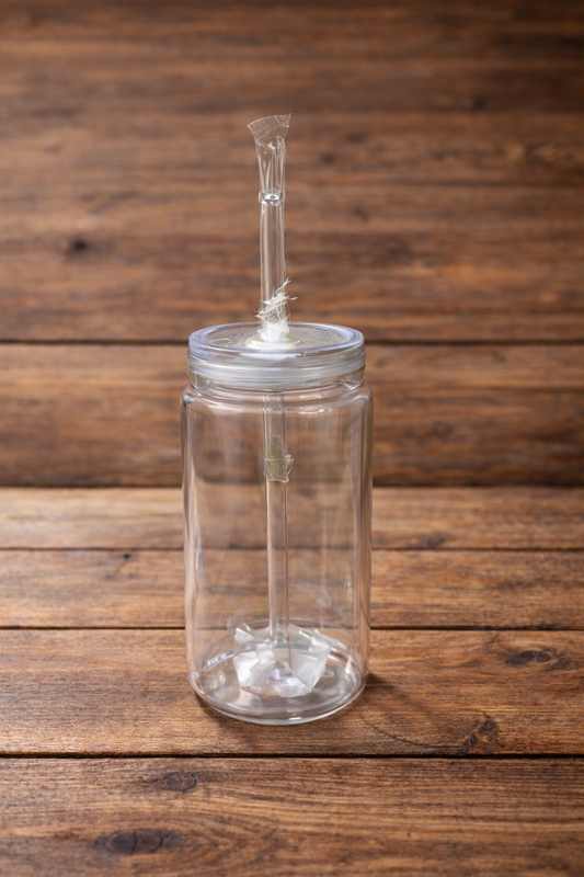 16oz Acrylic Snow Globe Cups