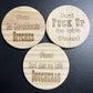 Funny 4" Coasters