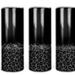 Black with Leopard 20oz Tumbler