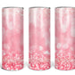 Pink with Glitter 20oz Tumbler