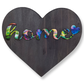 Family Home Decor Heart Sign