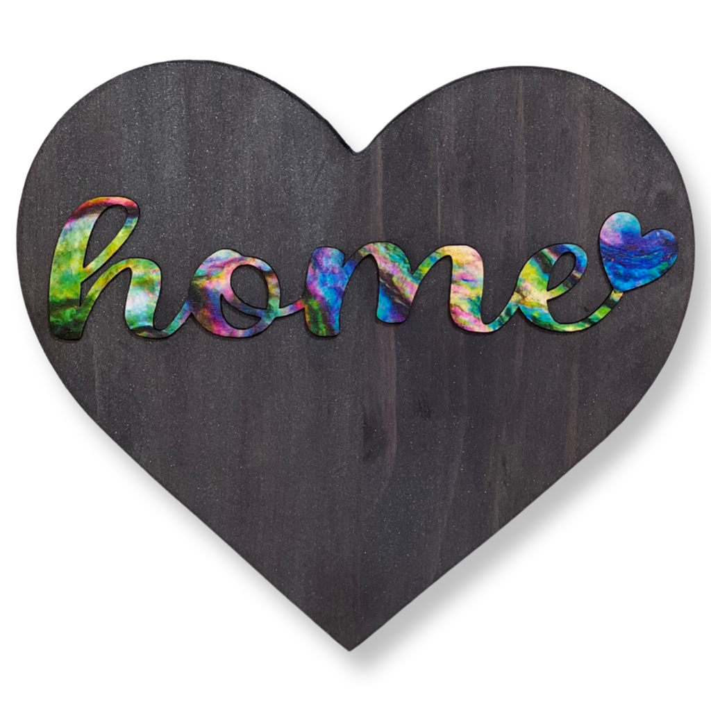 Family Home Decor Heart Sign