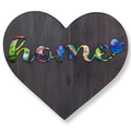 Family Home Decor Heart Sign